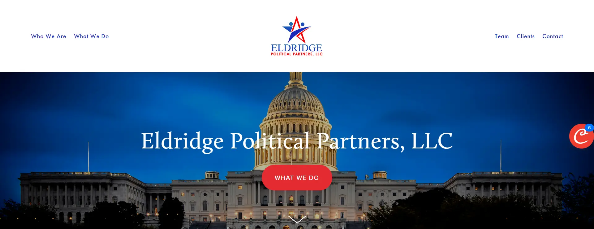 Political Website Design | Portfolio