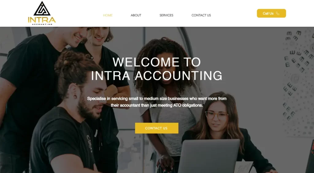Wix Website Design, accounting website design, Business Website Design
