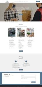 Wix Website Design, Assistant Website Design, Errand Website Design, Booking Website Design