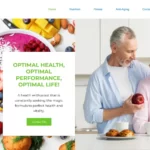 Fitness Website Design, Health Website Design, Wellness Website Design