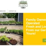 Garden Website Design, Ecommerce Website, Landscape Website Design, Gardening Website Design