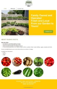 Garden Website Design, Ecommerce Website, Landscape Website Design, Gardening Website Design